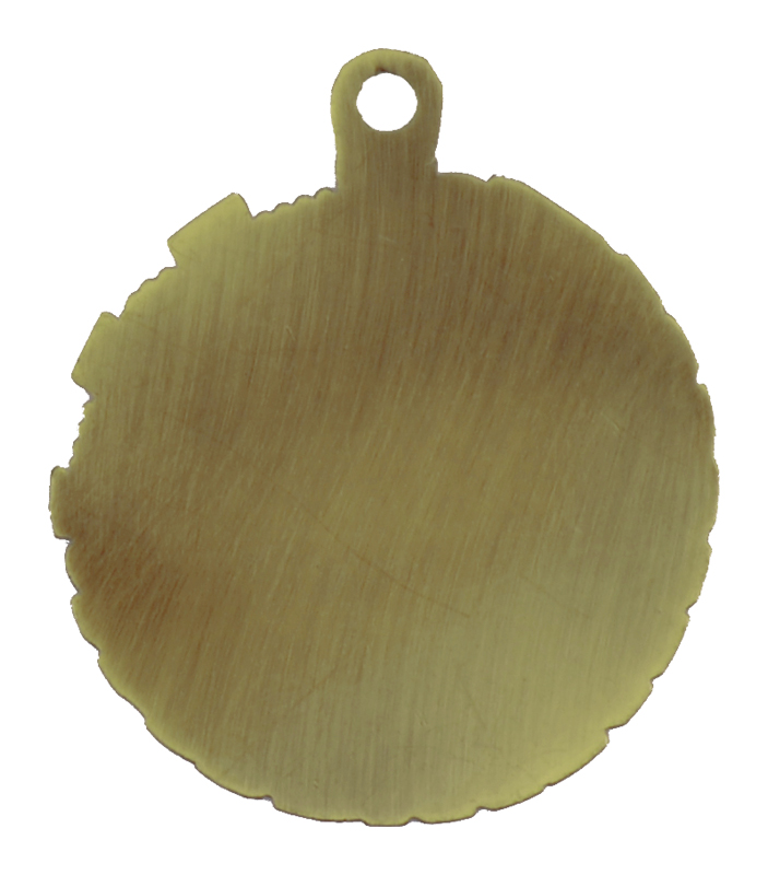 Sunburst Medals - Back Engraving Area