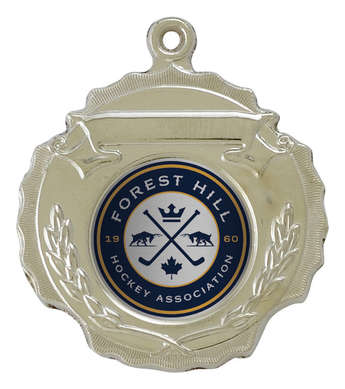 Banner Medals - Bright Silver