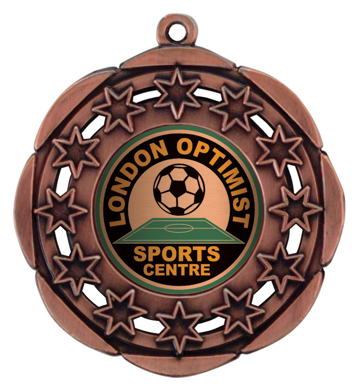 All - Star Medals - Antique Bronze