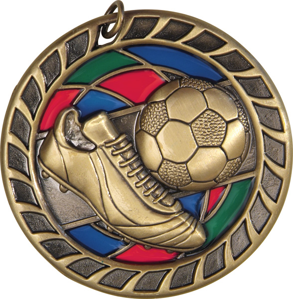 Stained Glass Medals-Soccer