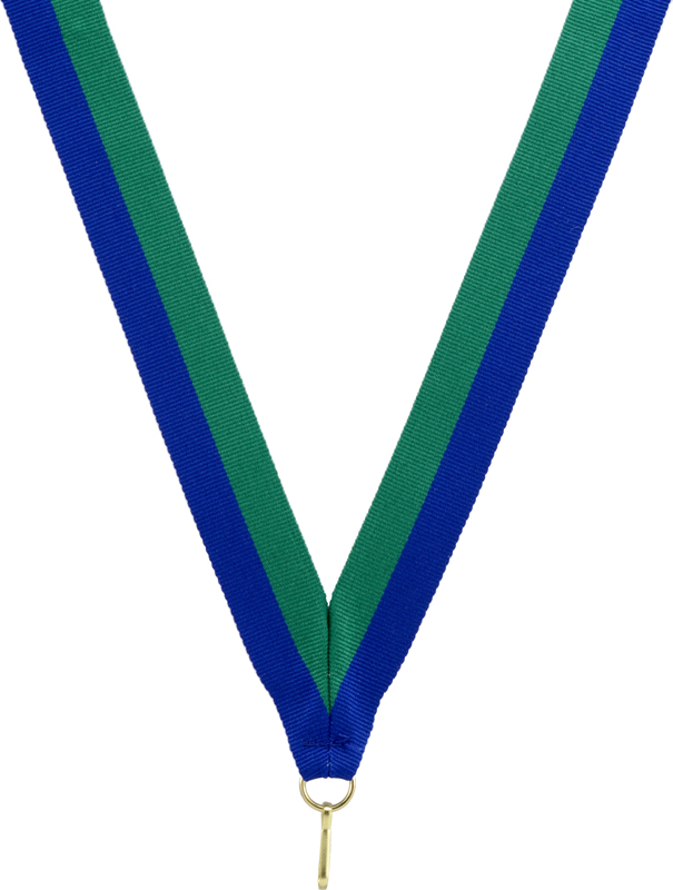 Neck Ribbons -GREEN/BLUE